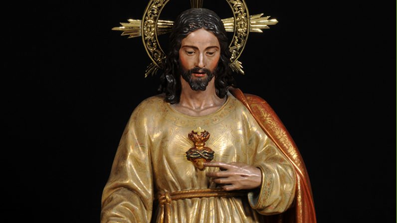 Sagrado Corazón de Jesús. Parroquia de San Sebastián (Sevilla)