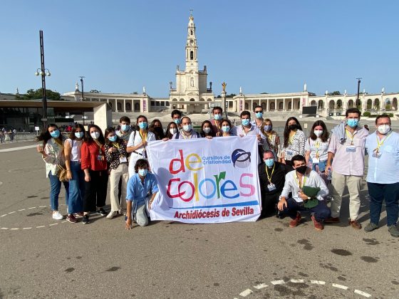 Los jóvenes del Movimiento de Cursillos de Cristiandad de Sevilla peregrinan a Fátima