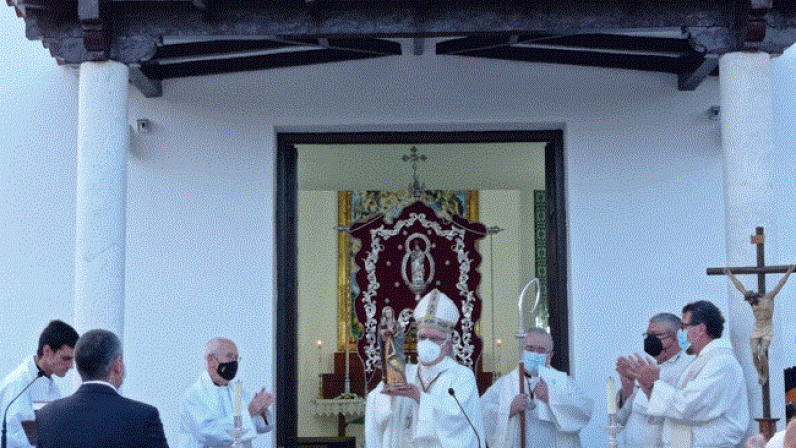 El Arzobispo de Sevilla preside la Eucaristía en la ermita de Nuestra Señora de las Huertas, patrona de la Puebla de los Infantes