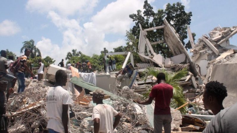 Campaña de ayuda a la Iglesia Católica en Haití tras el último terremoto