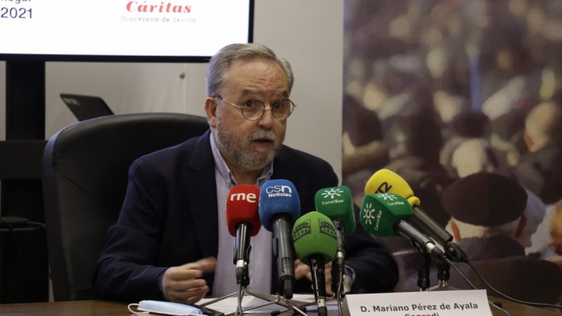 Cáritas atendió a 5.600 personas sin hogar en Andalucía durante el año 2020