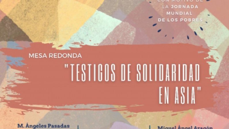 Manos Unidas Sevilla celebra esta tarde la Mesa Redonda “Testigos de solidaridad en Asia”