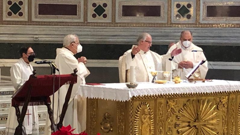 Mons. Saiz preside la Eucaristía inaugural de la segunda jornada de la visita ad limina