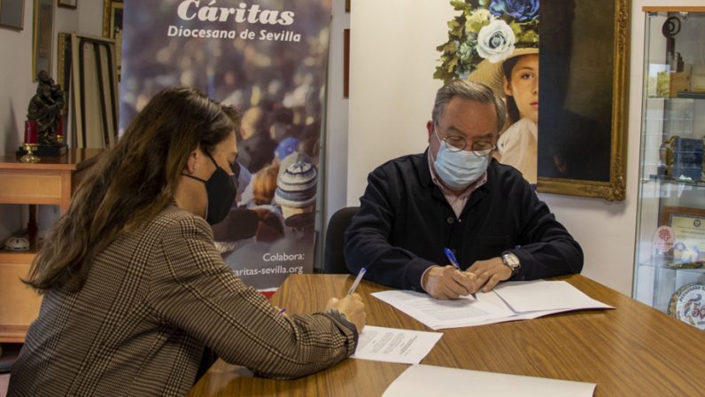 Sevilla de Moda colabora con Cáritas Diocesana para promover la cultura de la segunda oportunidad y la economía solidaria