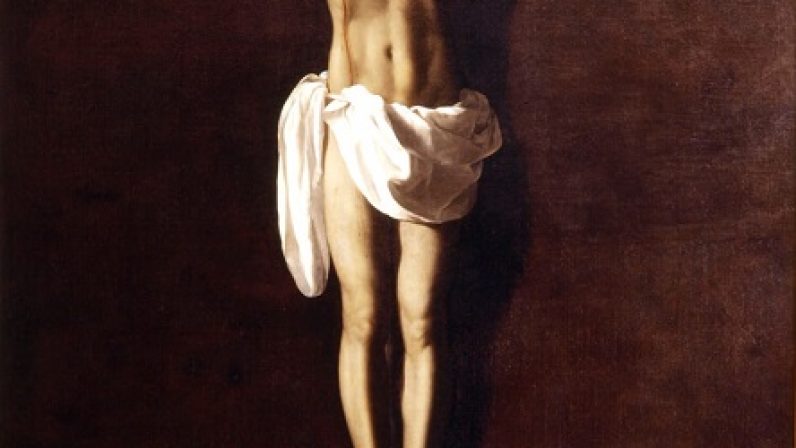 El Cristo crucificado de Zurbarán, de San Juan Bautista (Marchena)