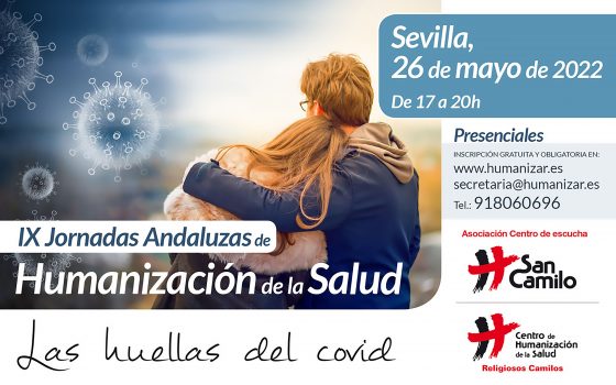 Las IX Jornadas Andaluzas de Humanización de la Salud abordarán “Las huellas del COVID”