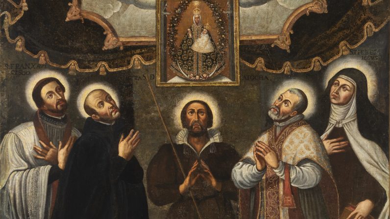 IV Centenario de la canonización de San Isidro Labrador, Santa Teresa de Jesús, San Ignacio de Loyola, San Francisco Javier y San Felipe Neri (I).
