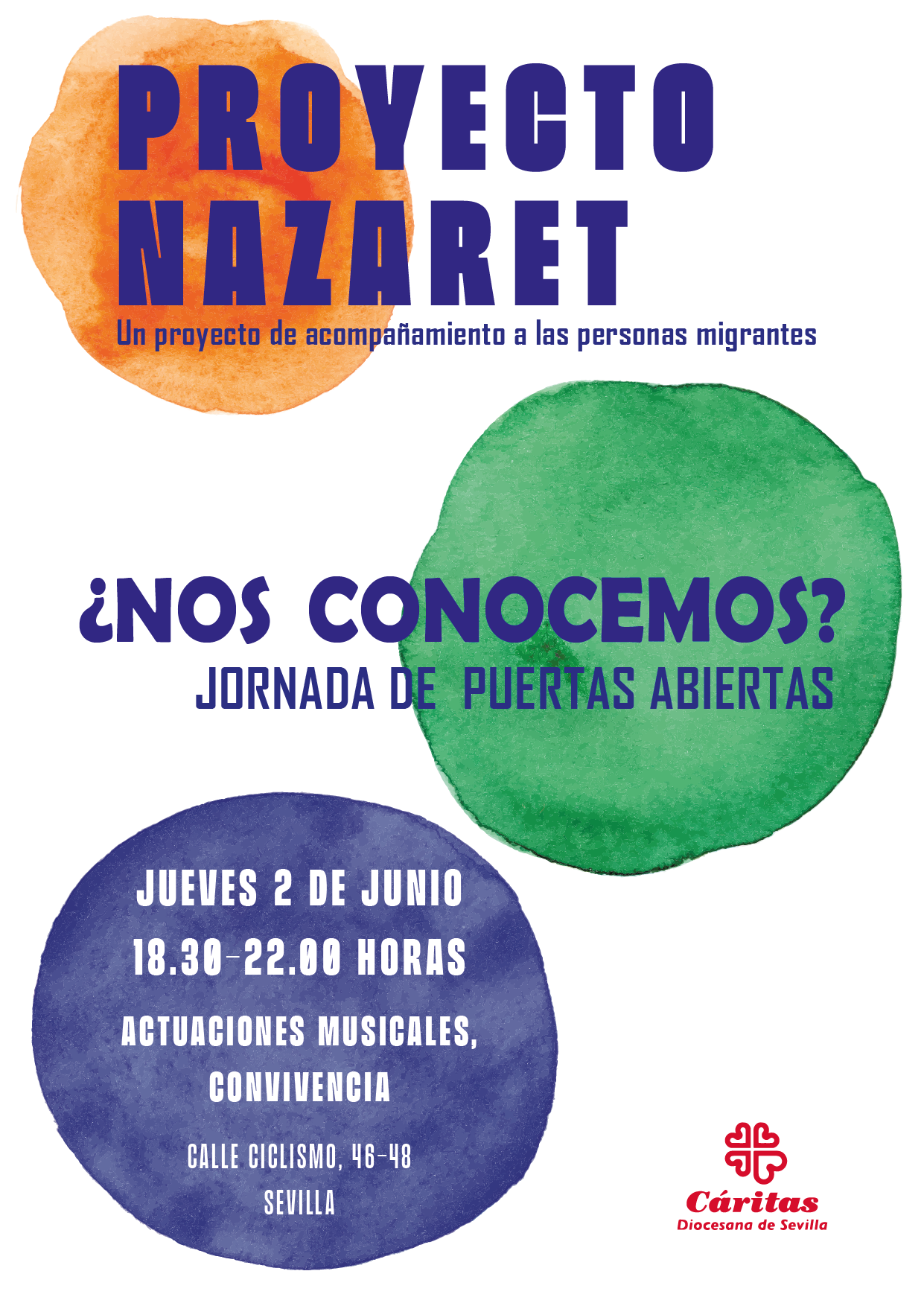 Para buscar refugio Al borde Creo que El Proyecto Nazaret celebra una Jornada de Puertas Abiertas | Archidiócesis  de Sevilla