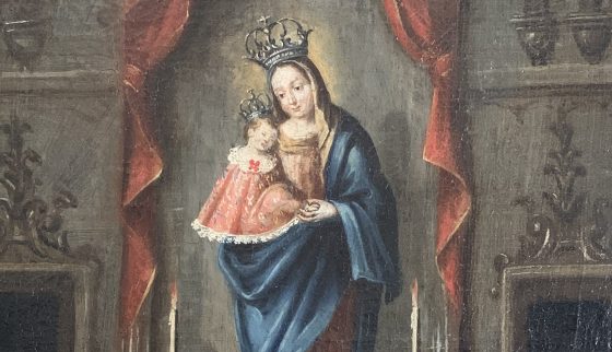 Exvoto de la Virgen del Reposo. Parroquia de la Purísima Concepción (El Garrobo)