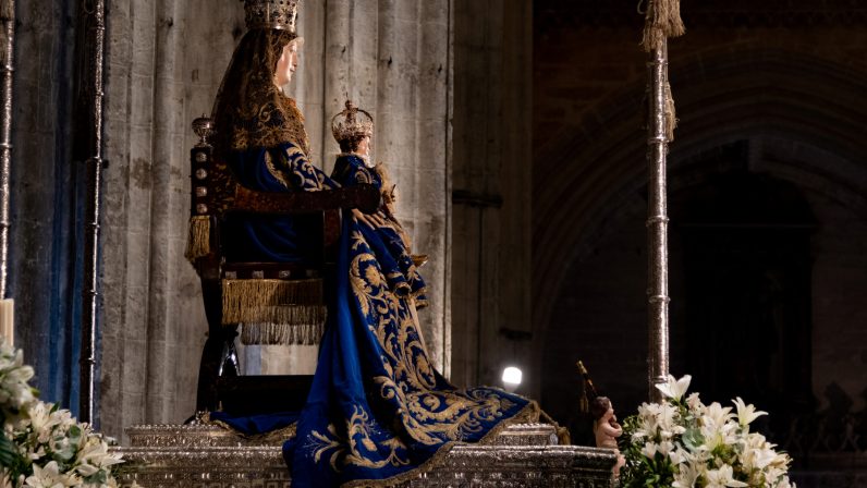 Homilía de mons. José Ángel Saiz en el último día de la novena a la Virgen de los Reyes (14-08-2022)