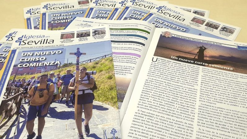 El semanario ‘Iglesia en Sevilla’ vuelve este fin de semana a las parroquias de la diócesis