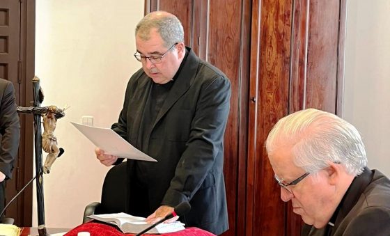 Antero Pascual toma posesión como vicario episcopal para el Clero