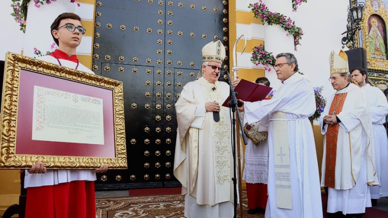 Monseñor Saiz inaugura el jubileo de Valme invitando a ser “fieles a las raíces cristianas”