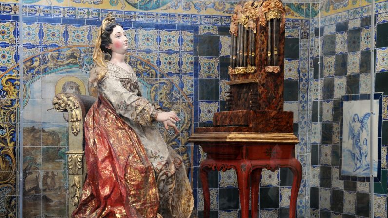 Santa Cecilia. Real Parroquia de Señora Santa Ana (Sevilla)