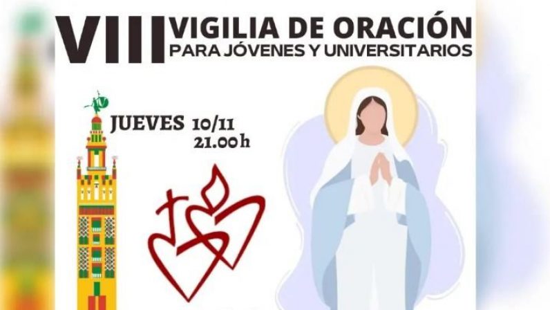 La Parroquia de los Sagrados Corazones acogerá la VIII Vigilia de Oración para jóvenes y universitarios este jueves 10