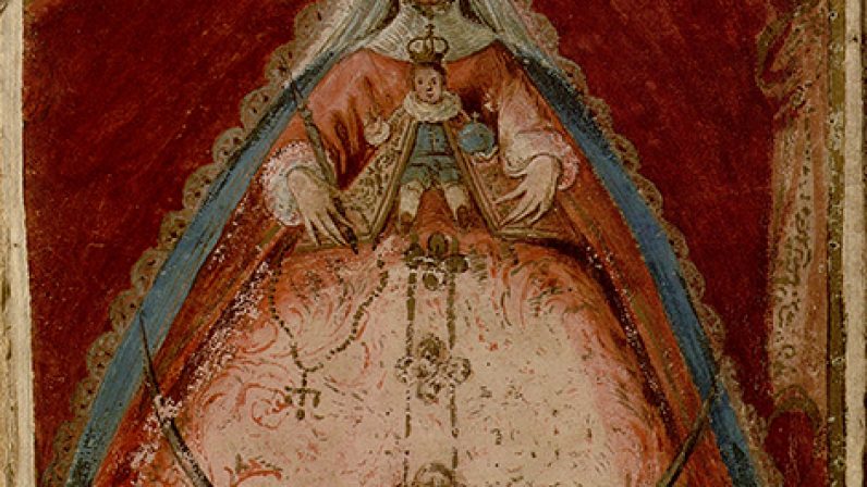 Representación iconográfica de la Virgen con el Niño en los Archivos Catedral y Arzobispal de Sevilla