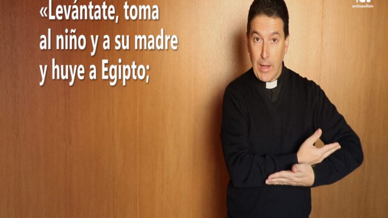 Evangelio de la Fiesta de la Sagrada Familia en Lengua de Signos Española (Ciclo A)