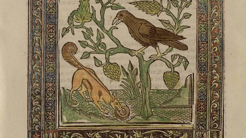 Una edición incunable ilustrada de las fábulas de Esopo entre los libros de Hernando Colón
