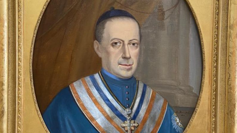 Retrato de D. Juan Nepomuceno Cascallana, Obispo de Málaga (Palacio Arzobispal de Sevilla)