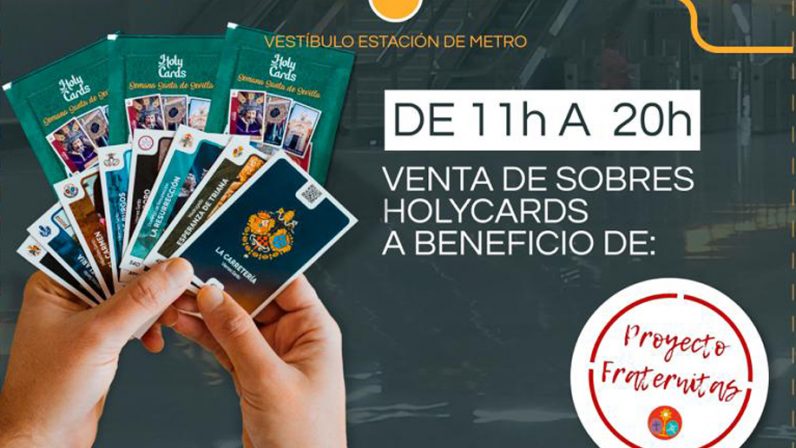 Venta benéfica de “holy cards” a beneficio del Proyecto Fraternitas
