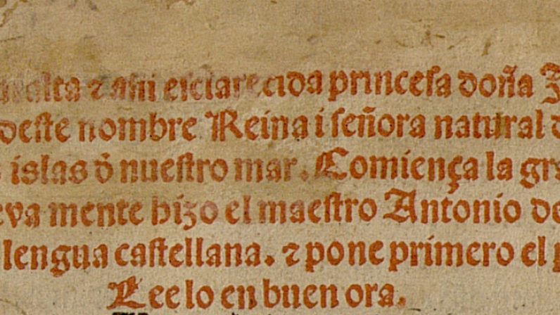 Elio Antonio de Nebrija (II). Su huella en la Biblioteca Colombina