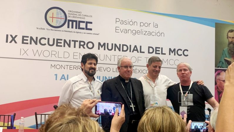 Monseñor Saiz resulta elegido dentro del equipo mundial de servicio del Movimiento de Cursillos de Cristiandad