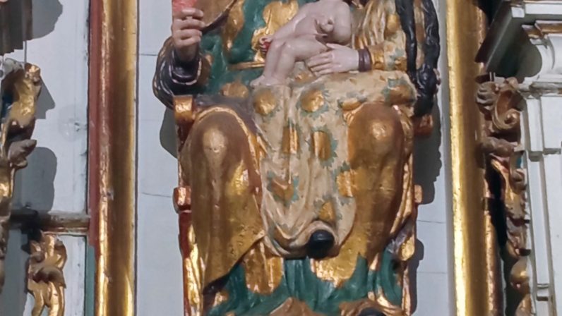 Santa Ana, la Virgen y el Niño. Parroquia de San Sebastián(Pedrera)