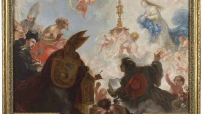 Regresa a la Catedral de Sevilla “El triunfo del sacramento de la Eucaristía” de Francisco de Herrera