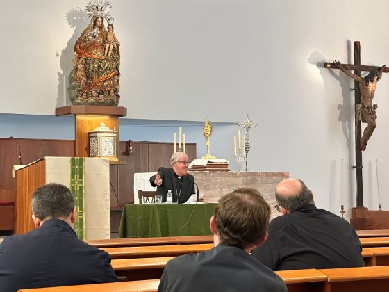 El clero diocesano celebra el primer retiro del curso