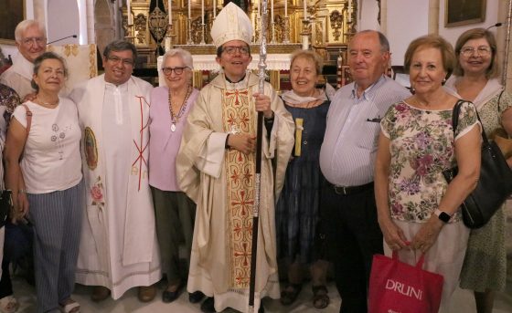 Mons. Valdivia ha reflexionado sobre el valor de los mayores durante una Eucaristía con el movimiento Vida Ascendente