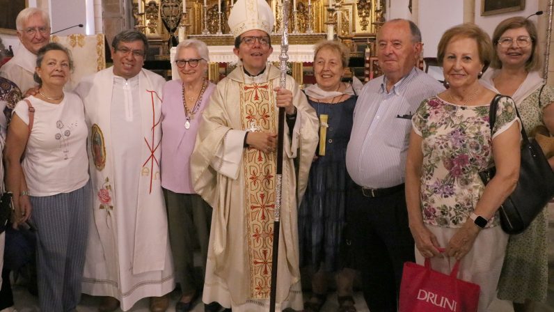 Mons. Valdivia ha reflexionado sobre el valor de los mayores durante una Eucaristía con el movimiento Vida Ascendente