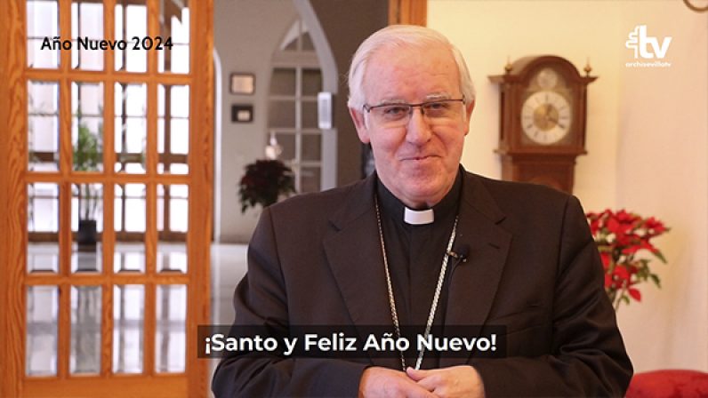 Monseñor Saiz Meneses felicita el nuevo año a la Archidiócesis de Sevilla