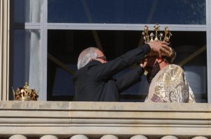 Coronación de los Reyes Magos de la Cabalgata del Ateneo de Sevilla