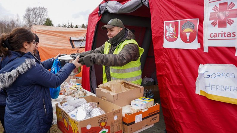 Cáritas movilizará cuatro millones de euros para atender la emergencia humanitaria en Ucrania