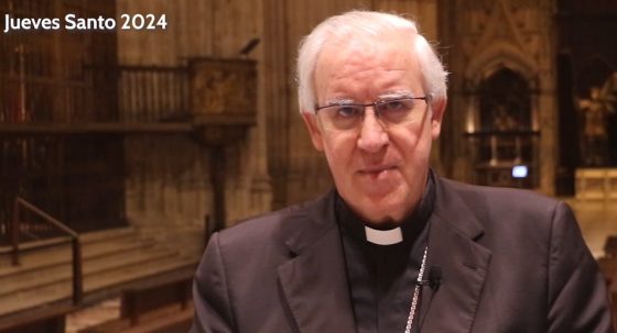 VÍDEO | Monseñor Saiz ante el Jueves Santo: comienza el Triduo Pascual