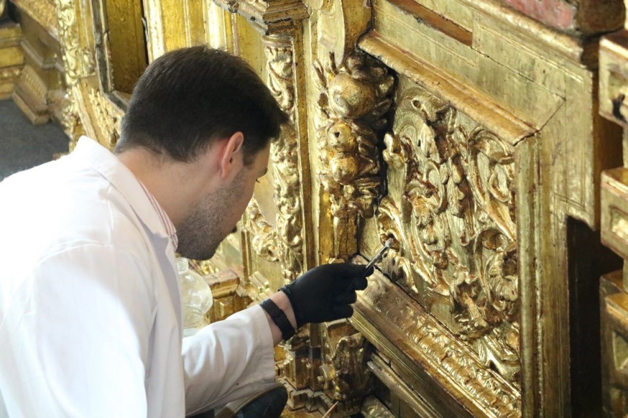 Hallazgos en la restauración de Santa María la Blanca
